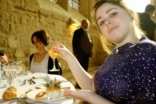 Lunch at Abbey Royaumont