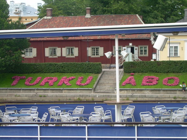 dobrodosli v Turku-Abo je svedsko ime za to mesto