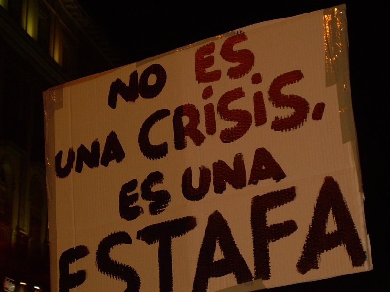 'To ni kriza ampak prevara.'