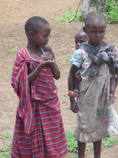 Maasi Village Children