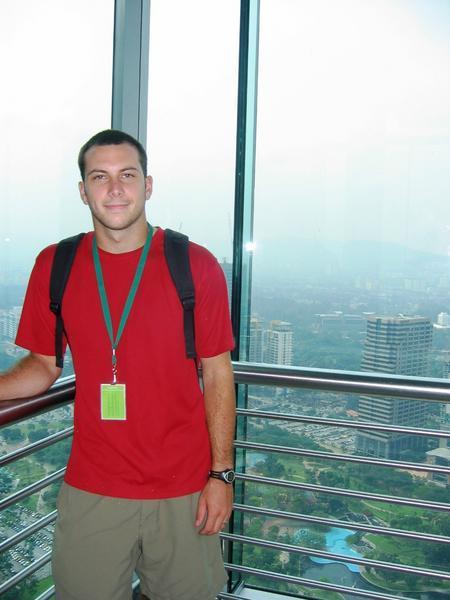 Paul at Petronas Towers