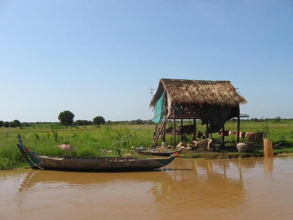 Rural Home on the River