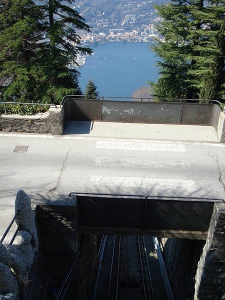 The Funicular to Brunate