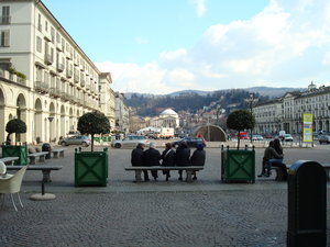 The Piazza Vittorio Veneto