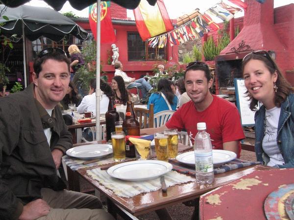 BBQ lunch with Bennie & Karen in Colonia, Uraguay