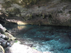 Cenote caves near Tulum