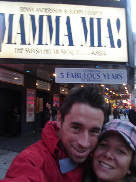 Mama Mia on Broadway