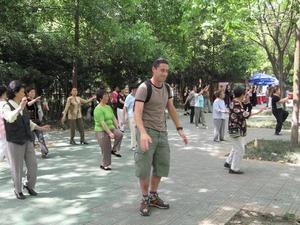 China - Dancing in the People's Park, Chengdu