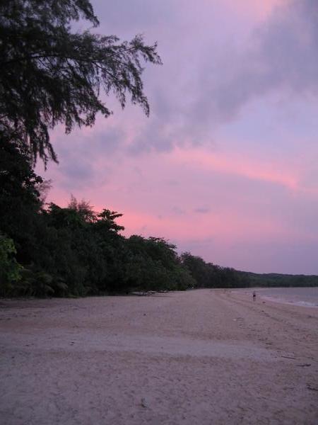 Sunset Again at the Andaman Holiday Resort...