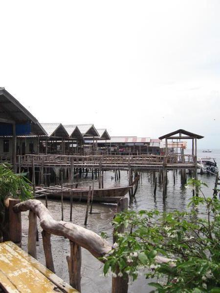Pier area of Koh Lantah