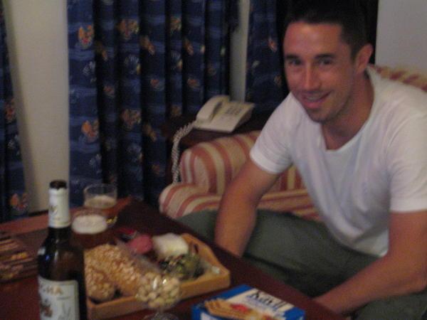 A Night In with Beer, Cheese, Salami & Gourmet Bread