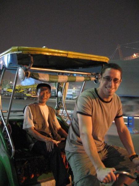 Dom Swaps Roles with our Rickshaw Driver