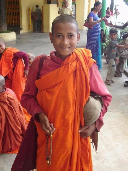Buddhist Boy in McLeod Ganj