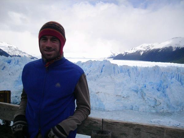 Dom at The Moreno Glacier