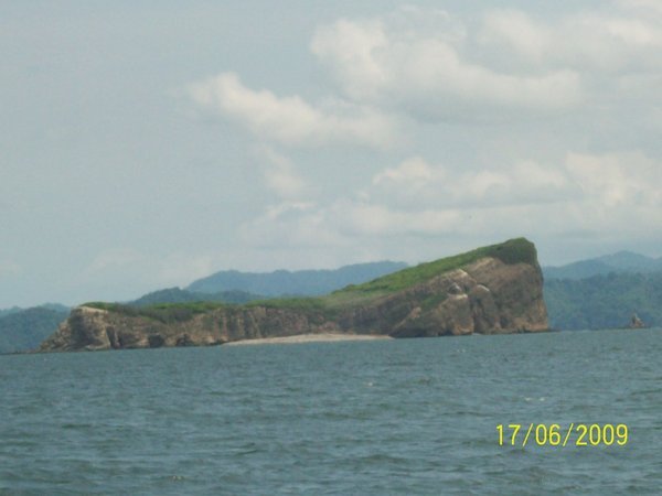 Odd shaped island