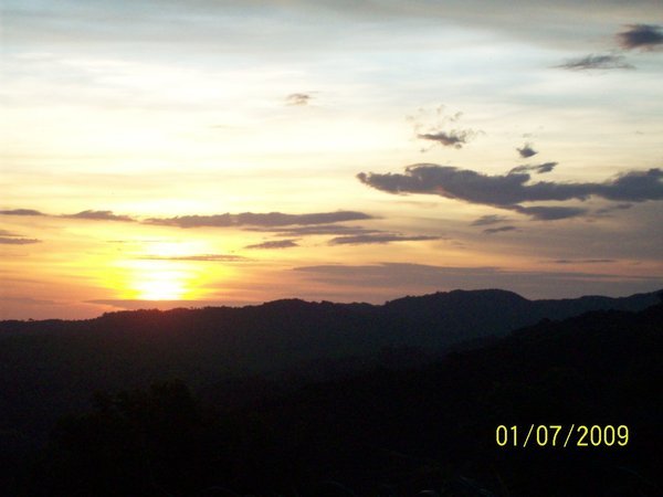 Sunset in La Cruz