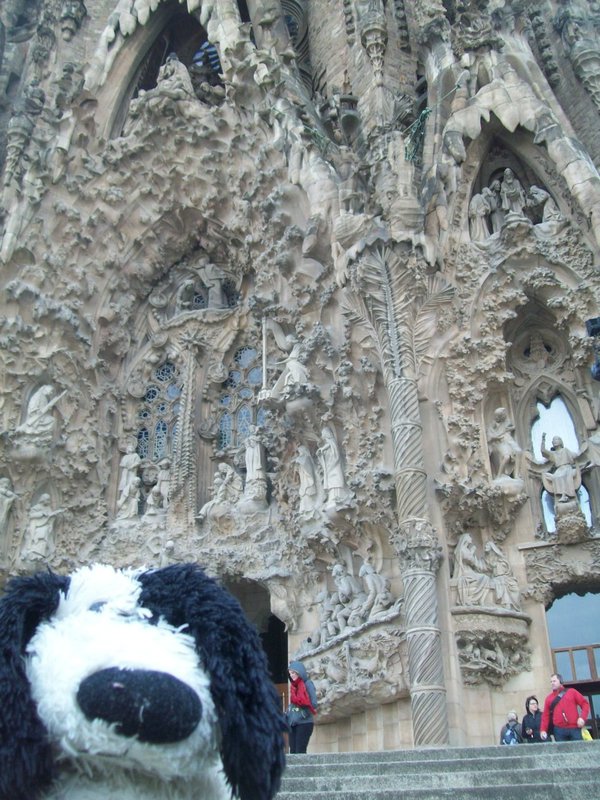 Ralph at La Sagrada Familia