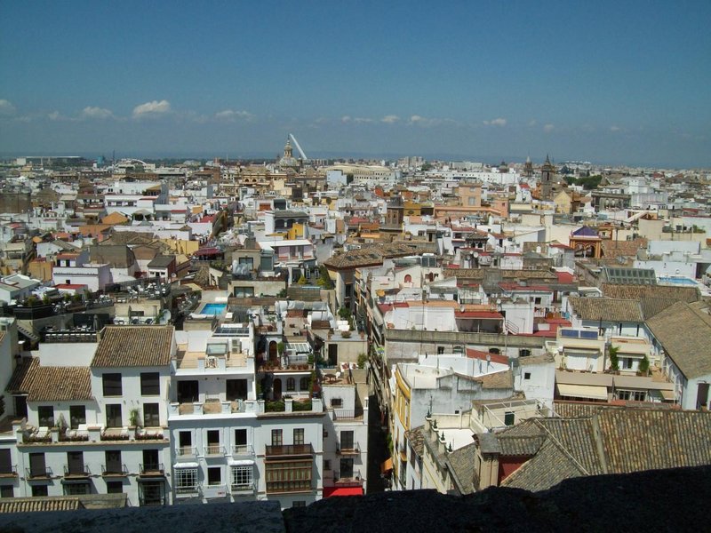 Seville from above 