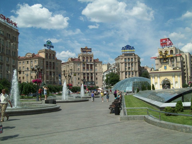City center, Kyiv