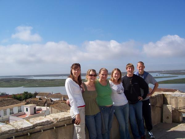 The group on top of the Cathedral