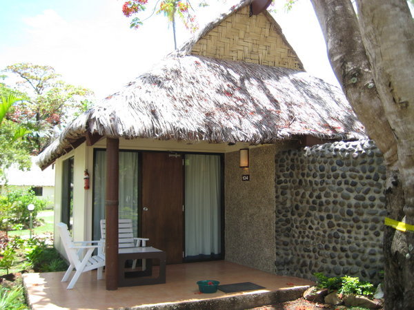 my island bure (traditional fijian hut)