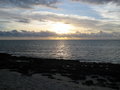 sunset beach on Mana 1