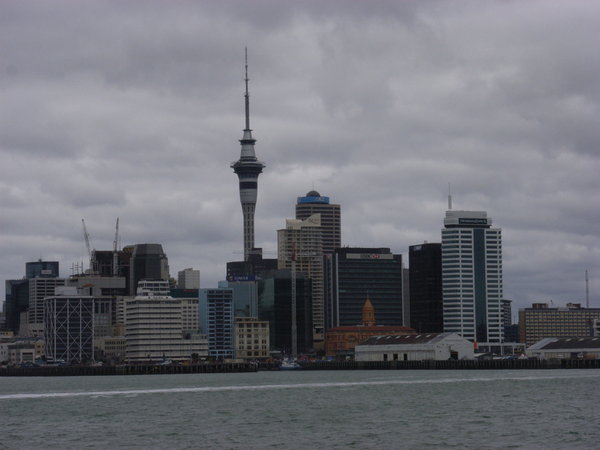 Auckland Waterfront from the ferry