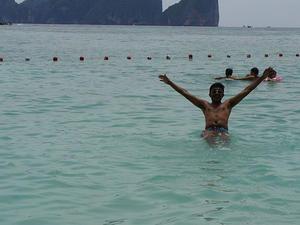 Phi Phi island swim