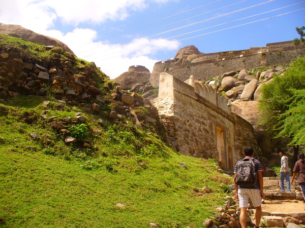 Entrance of the Madhugiri fort