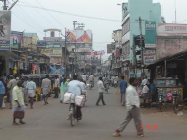 Street Scene in India