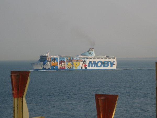 Ferry out of Livorno