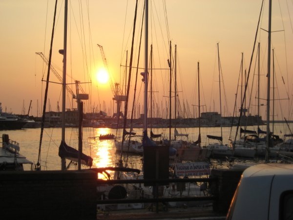 Sunset over the Harbour