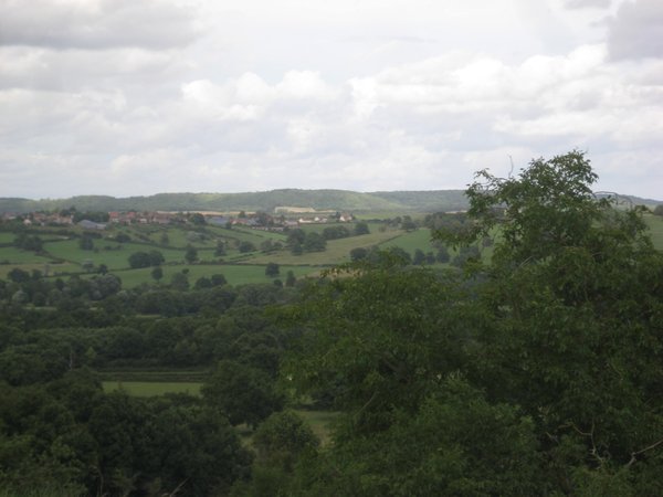 View from Tannay hilltop