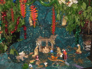 jungle nativity