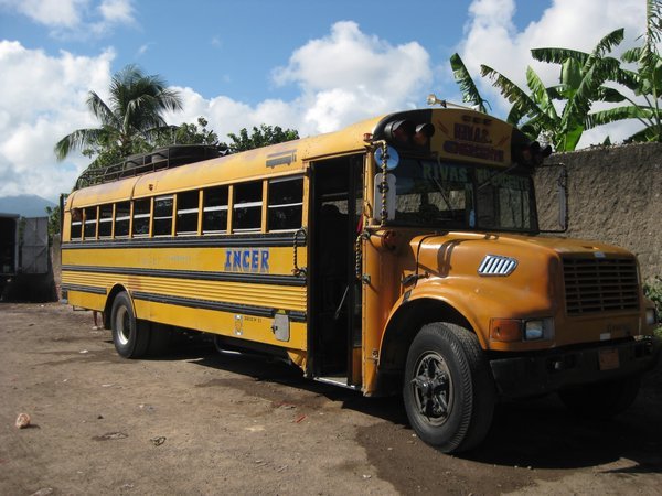 Bus in Nicaragua