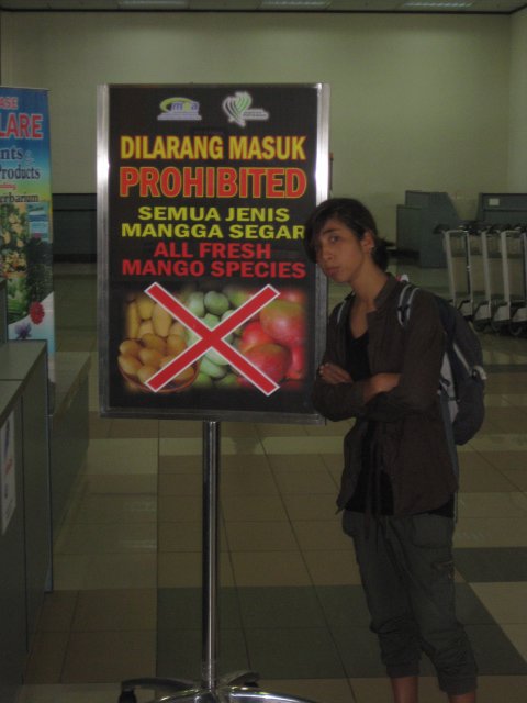 Mangoes prohibited!