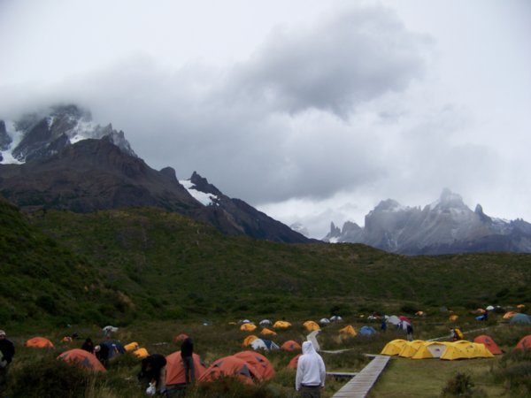 Campamento Paine Grande
