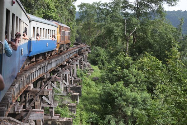 Death Railway, built by the POW's
