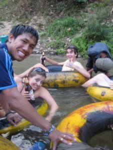 Tubing with the Laos Folk