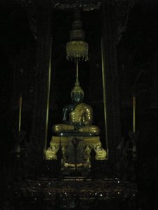 Emerald Buddha in rainy season dress