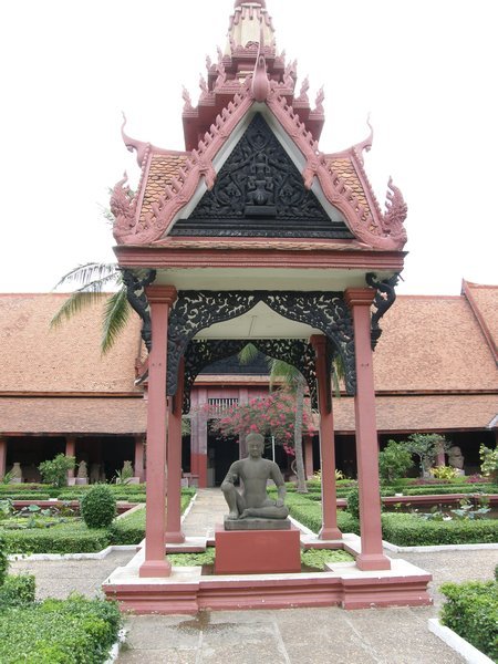 Centre piece of phnom Penh museum