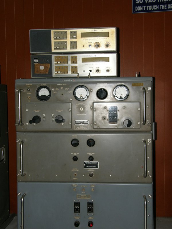Radio Equipment in the basement bunker