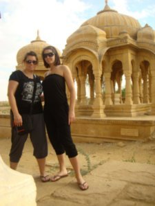 Burial ground for the Maharajah's of Jaisalmer