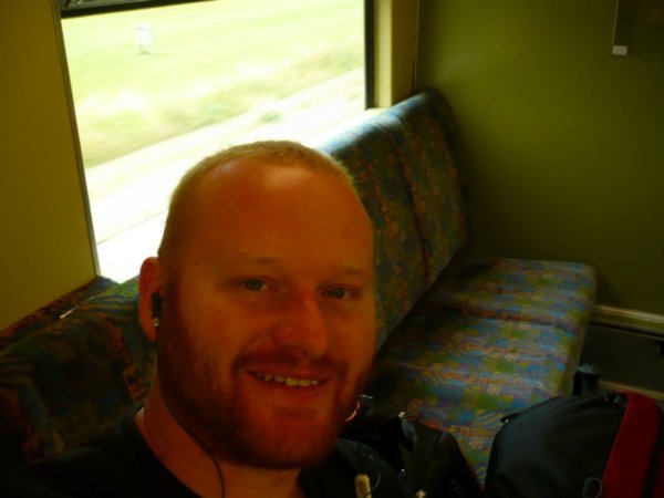 On the train to Paraparaumu