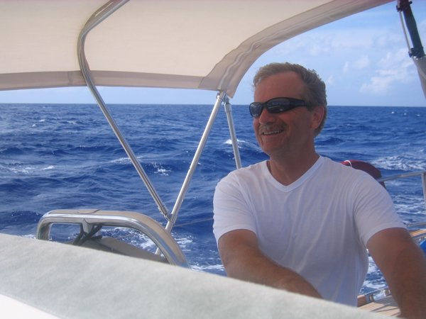Rich enjoying the sail
