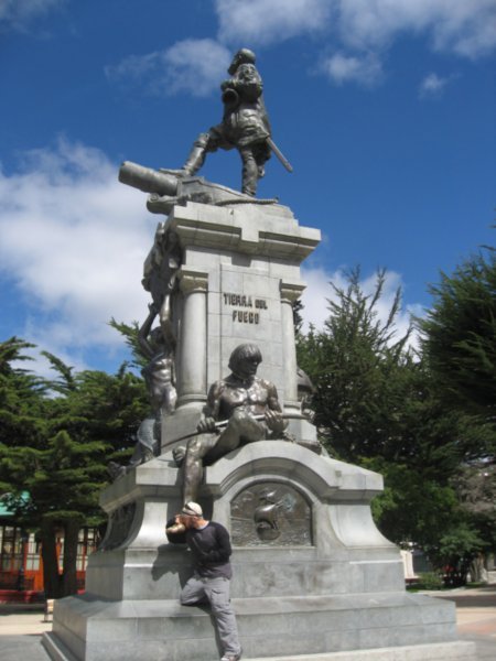 Center Monument in Chile