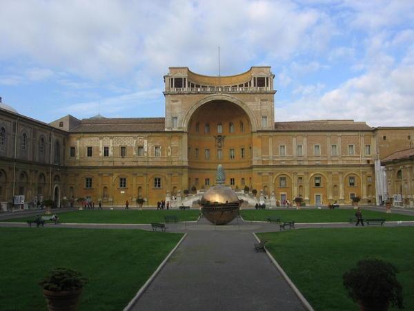 Vatican courtyard