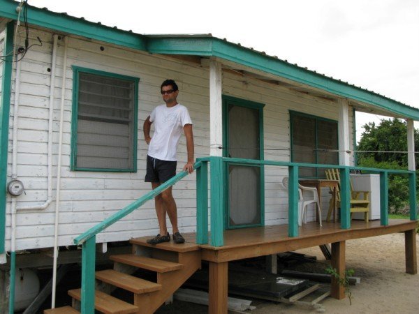 Our cabin in Placencia