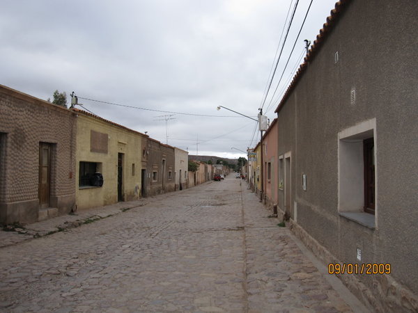 Fra gatebildet i Humahuaca