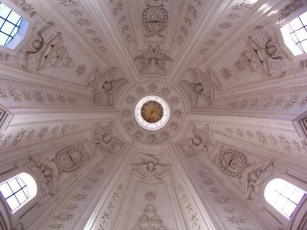 The ceiling at Saint Ivo